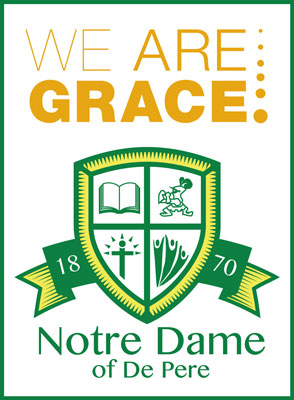 Notre Dame of De Pere Logo
